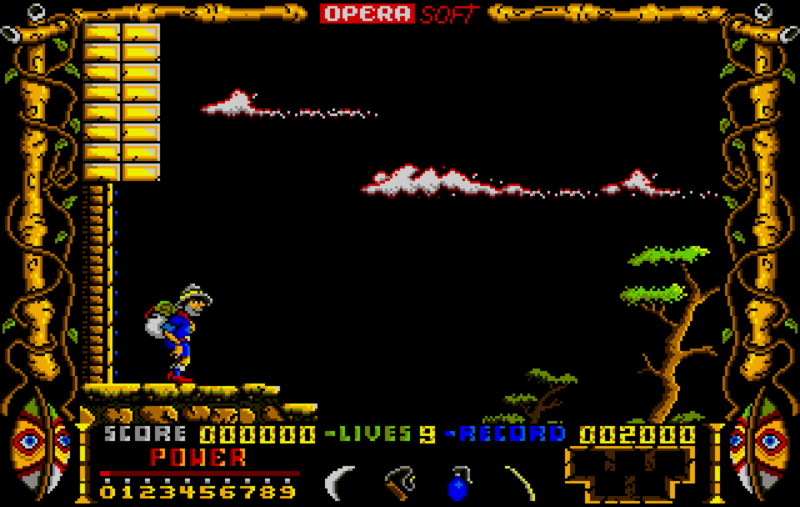 Livingstone II - Atari ST game screenshot (1989) by Opera Soft